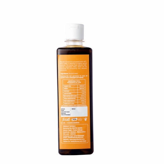 Woodpressed Mustard Oil 500 ML | Maitri Farms