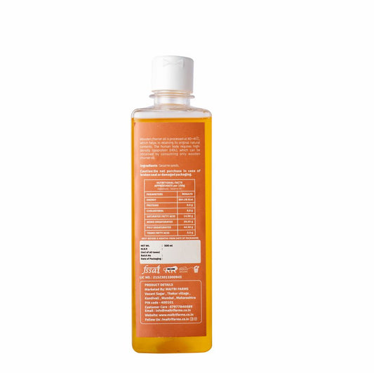 Woodpressed Seasame Oil 500 ML | Maitri Farms