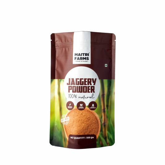 Natural Jaggery powder 500 GM | Maitri Farms
