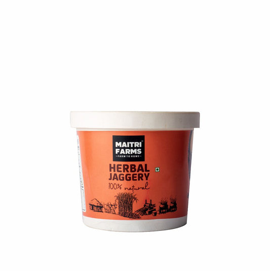 Herbal Jaggery 100% Natural 1 KG | Maitri Farms