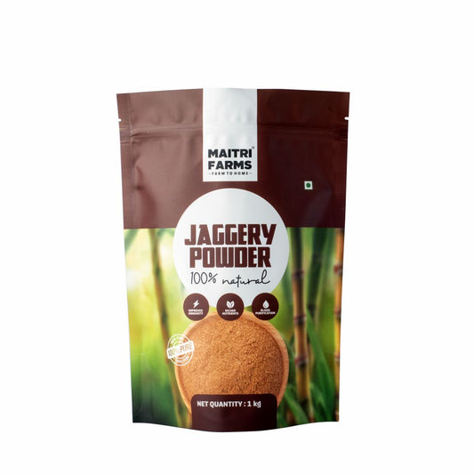 Natural Jaggery powder 1 KG | Maitri Farms