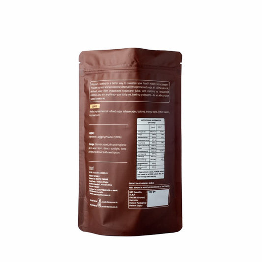 Natural Jaggery powder 500 GM | Maitri Farms