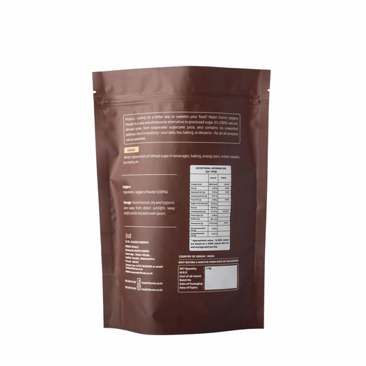 Natural Jaggery powder 1 KG | Maitri Farms